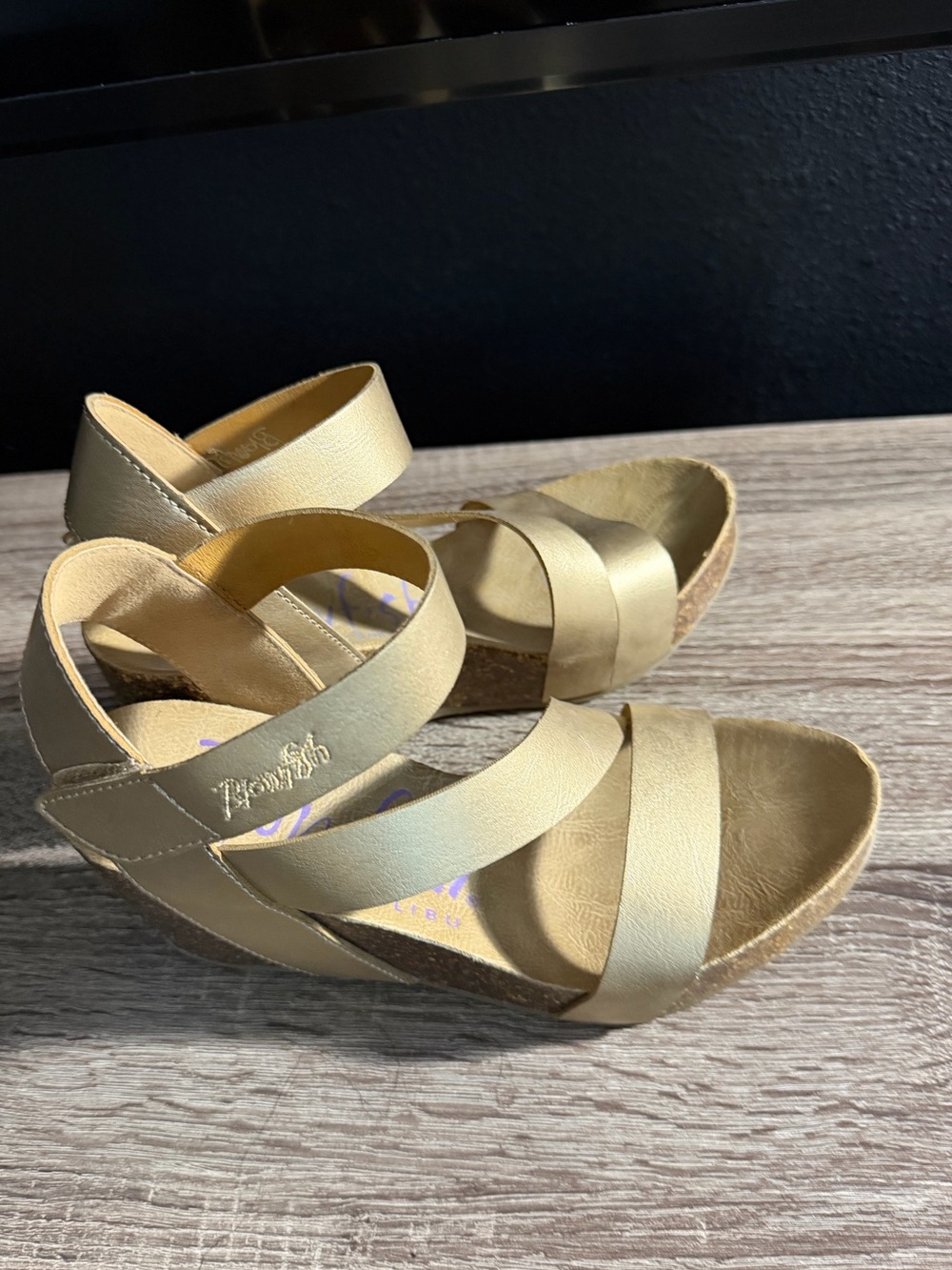 Womens Strappy Wedge Sandals by Blowfish - Picture 7 of 10